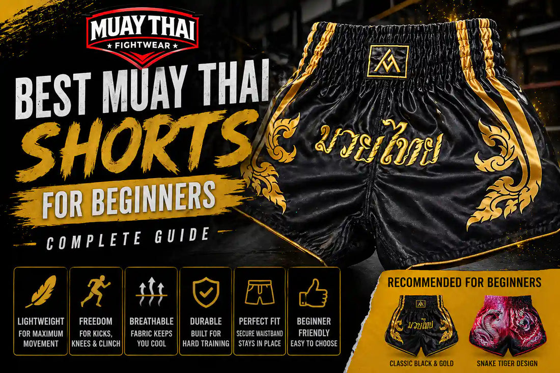 Best Muay Thai shorts for beginners – complete guide