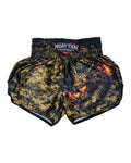 Military-style Muay Thai shorts for men
