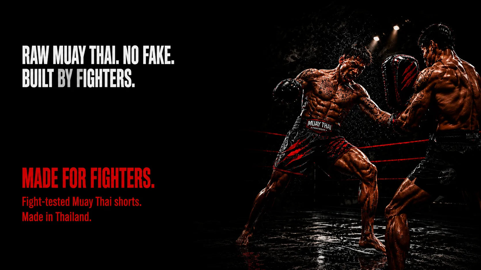 Premium Muay Thai fight shorts – shop authentic Thai boxing gear – Muay Thai Fight Wear Thailand